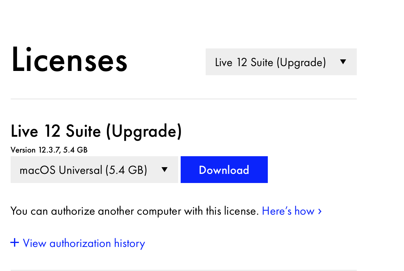 Ableton Live Suite 12 + Additional Packs